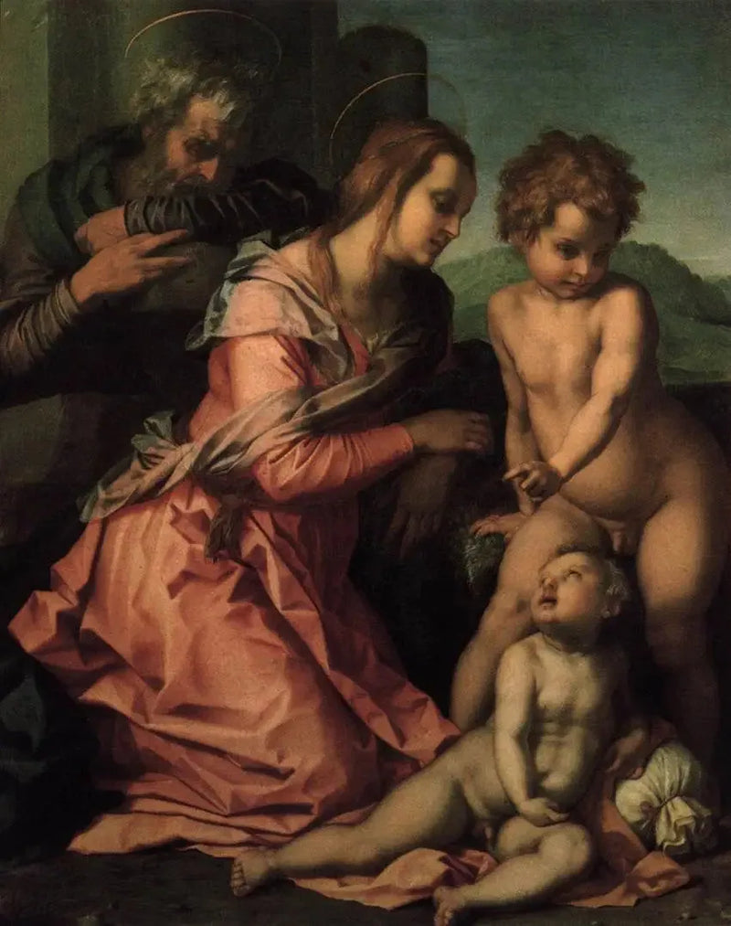 Die Heilige Familie - Andrea del Sarto