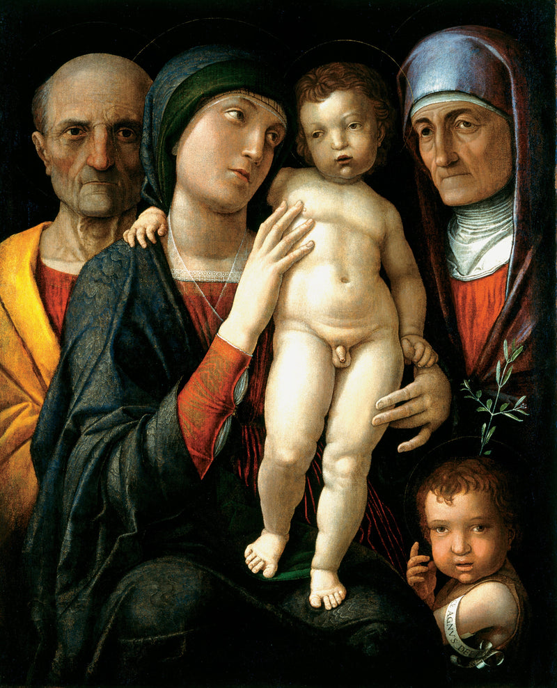 Die Heilige Familie - Andrea Mantegna
