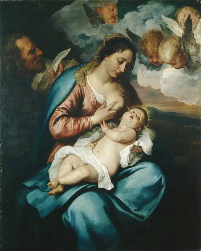 Die Heilige Familie - Antoine van Dyck
