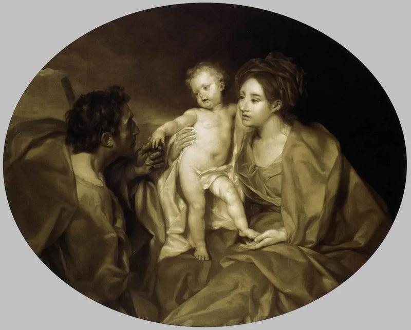 Die Heilige Familie - Anton Raphael Mengs