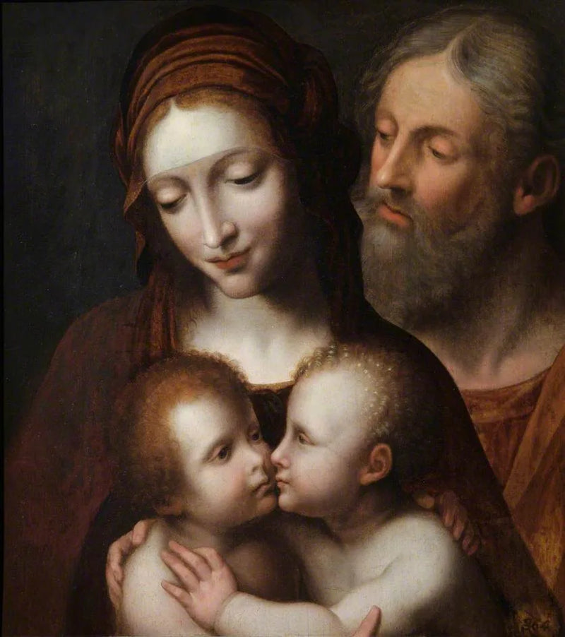 Die Heilige Familie mit dem heiligen Johannesknaben - Bernardino Luini