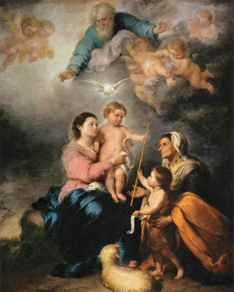 Die Heilige Familie - Bartolomé Esteban Murillo