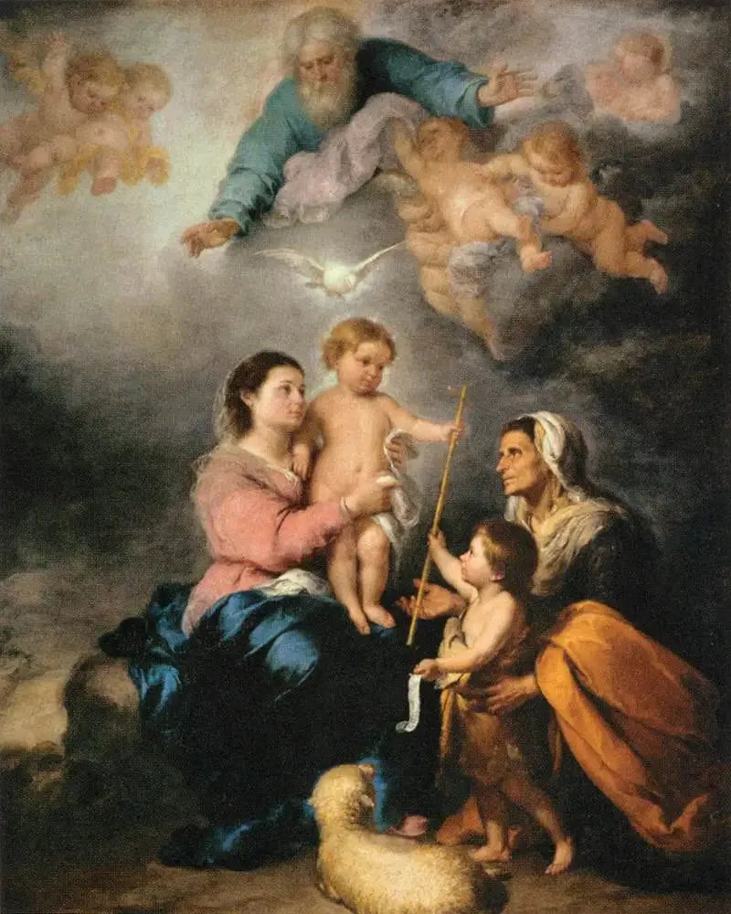 Die Heilige Familie - Bartolomé Esteban Murillo