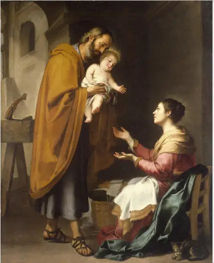 Die Heilige Familie - Bartolomé Esteban Murillo