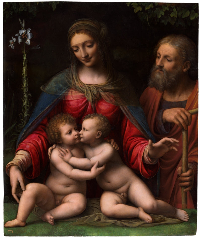 Die Heilige Familie - Bernardino Luini