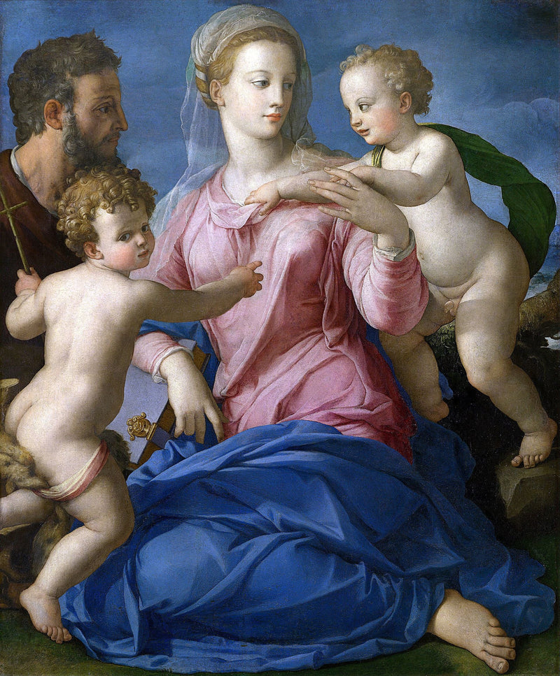 Die Heilige Familie - Bronzino