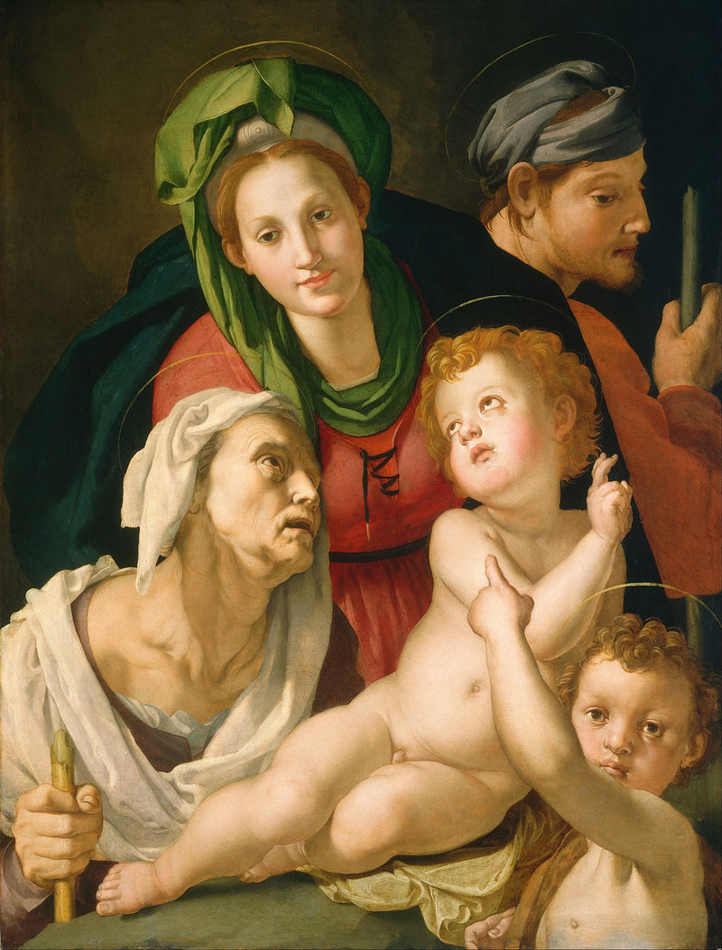 Die Heilige Familie - Bronzino