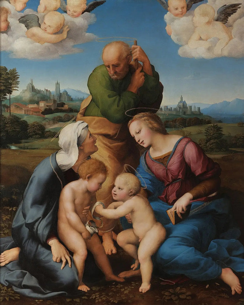 Die Heilige Familie Canigiani - Raphael Sanzio