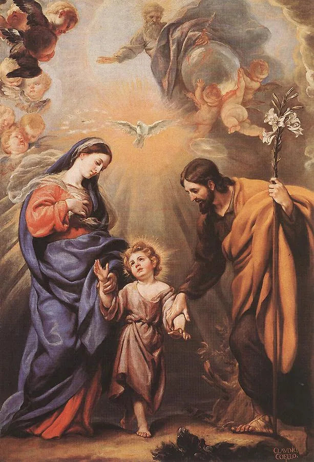 Die Heilige Familie - Claudio Coello