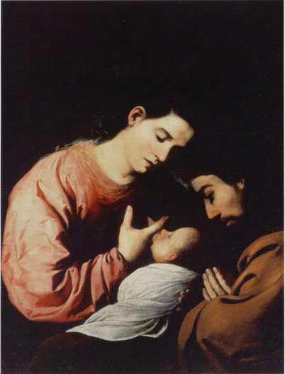 Die Heilige Familie - Francisco de Zurbarán