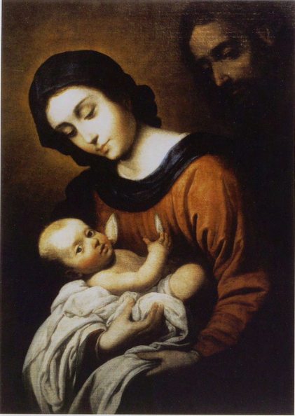 Die Heilige Familie - Francisco de Zurbarán