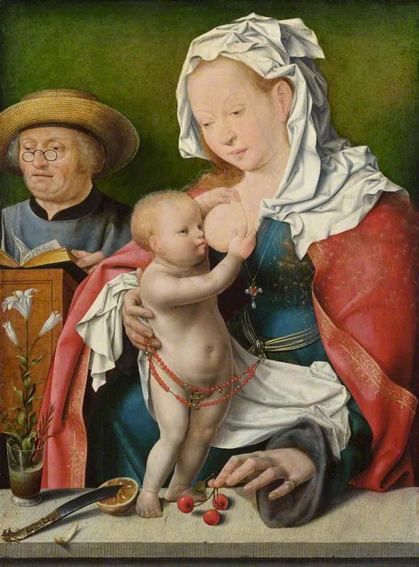 Die Heilige Familie - Joos van Cleve