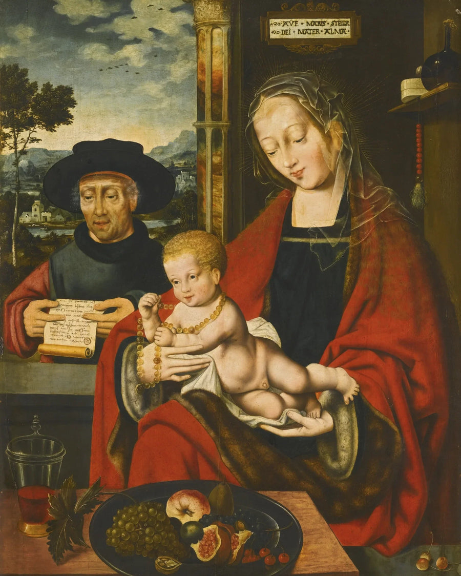 Die Heilige Familie - Joos van Cleve