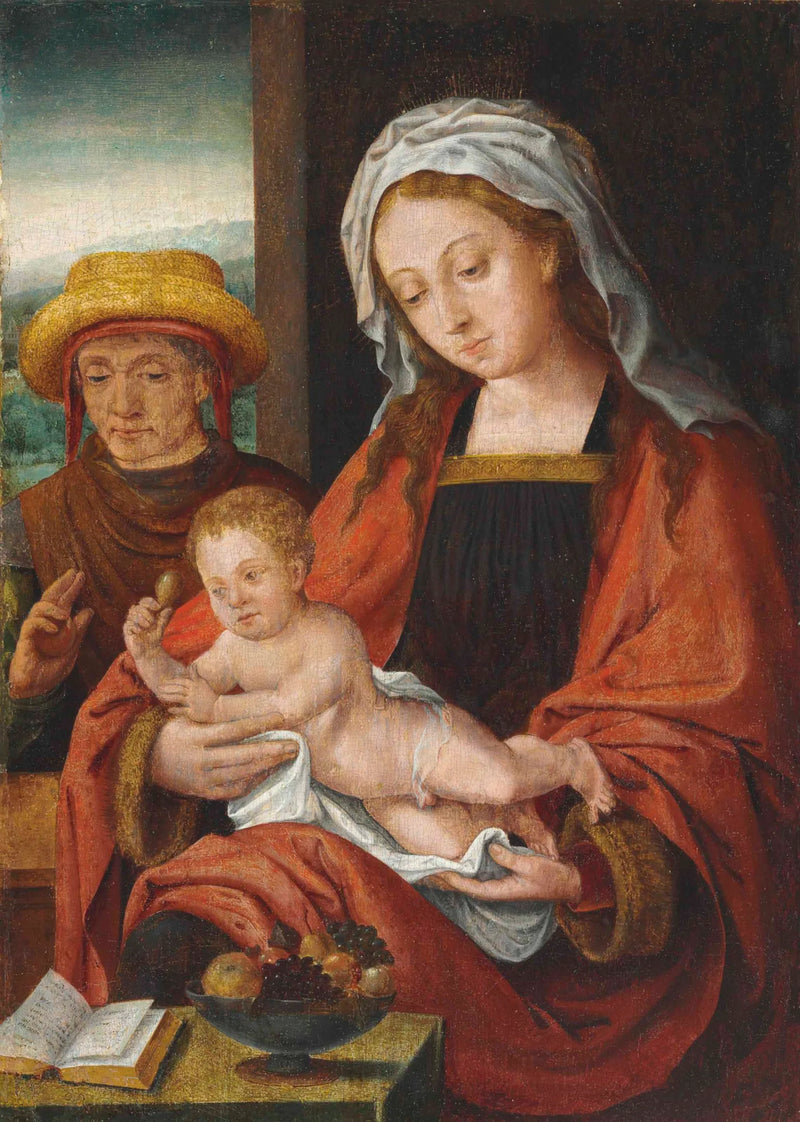 Die Heilige Familie - Joos van Cleve