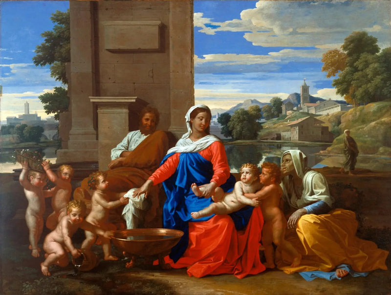 Die Heilige Familie - Nicolas Poussin