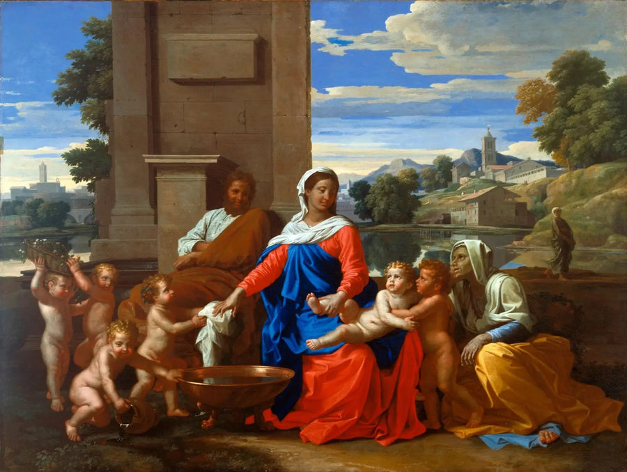 Die Heilige Familie - Nicolas Poussin