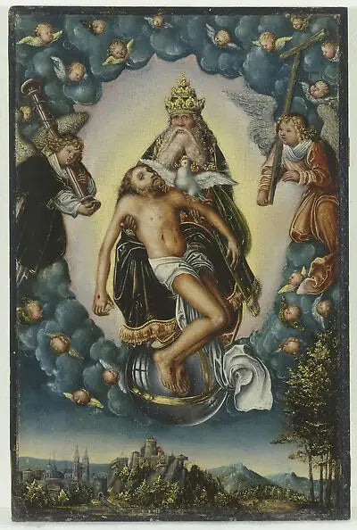 Die Heilige Dreifaltigkeit - Lucas Cranach der Ältere