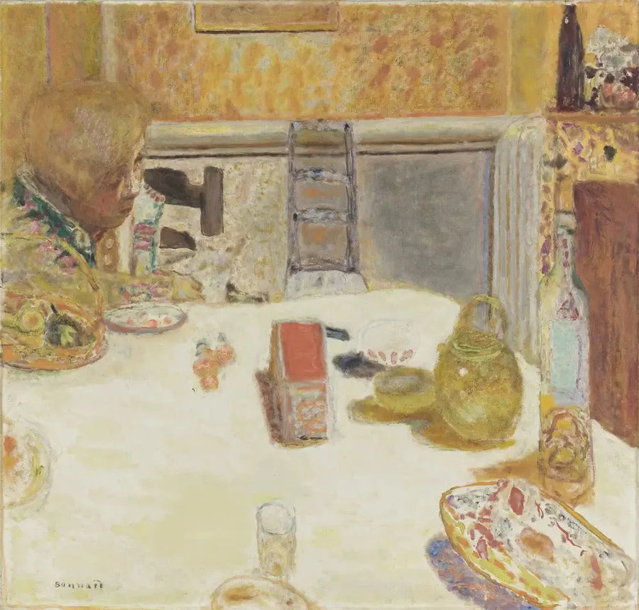Das Esszimmer in Cannet - Pierre Bonnard