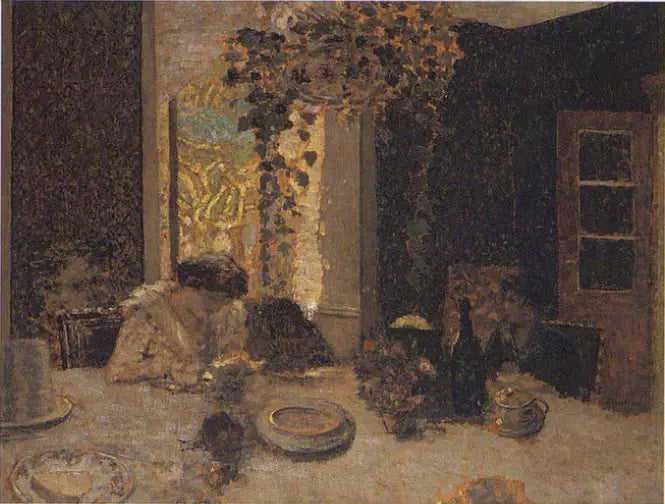 Das Esszimmer bei La Naz - Édouard Vuillard