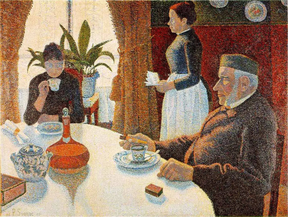 La salle à manger - Paul Signac image 1 copie peinte à la main à l’huile