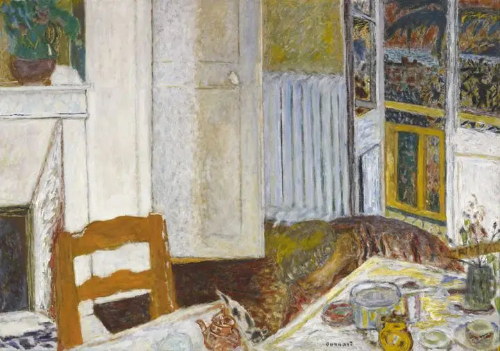 Das Esszimmer - Pierre Bonnard