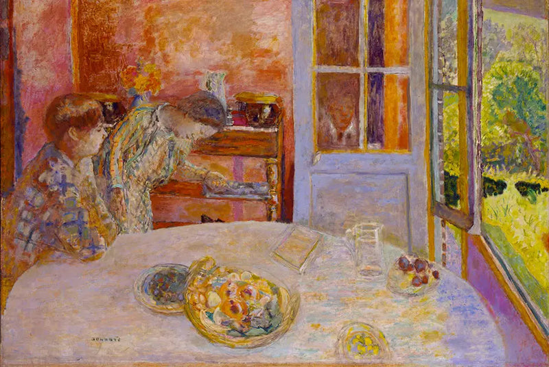 Das Esszimmer - Pierre Bonnard