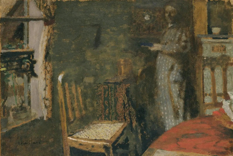 Das Esszimmer, Rue des Batignolles - Édouard Vuillard