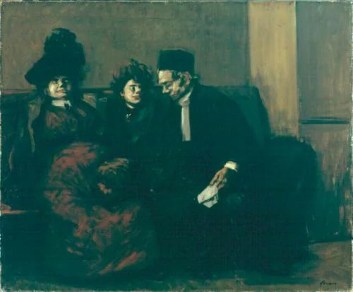 Die Wartehalle - Jean-Louis Forain