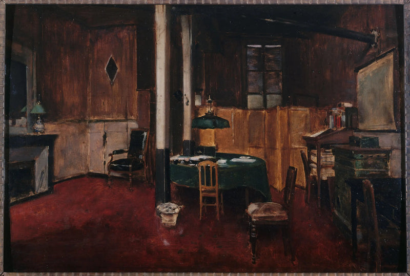Die Redaktionsraum der Journal des débats - Jean Béraud
