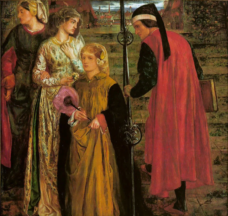 Beatrices Gruß - Dante Gabriel Rossetti