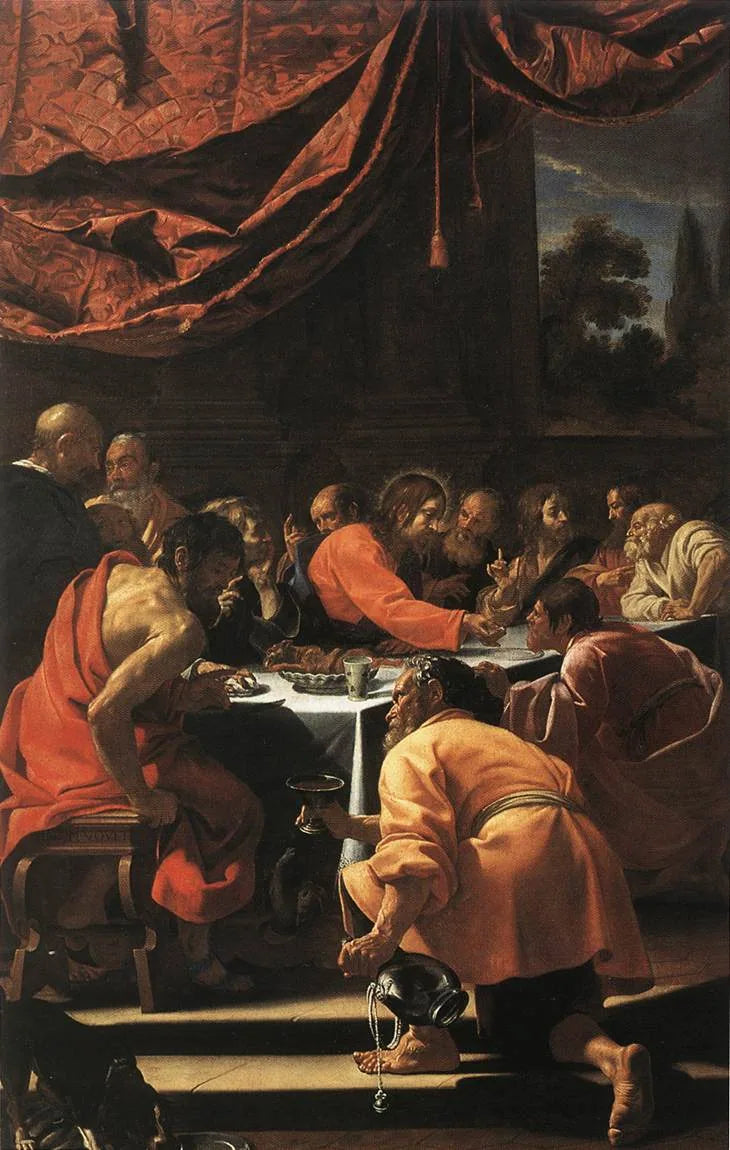 Die Szene - Simon Vouet