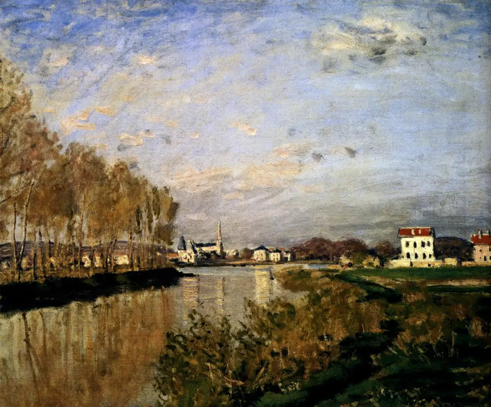 Reproduction du tableau « La Seine à Argenteuil - Claude Monet » par Alpha Reproduction en peinture à l’huile
