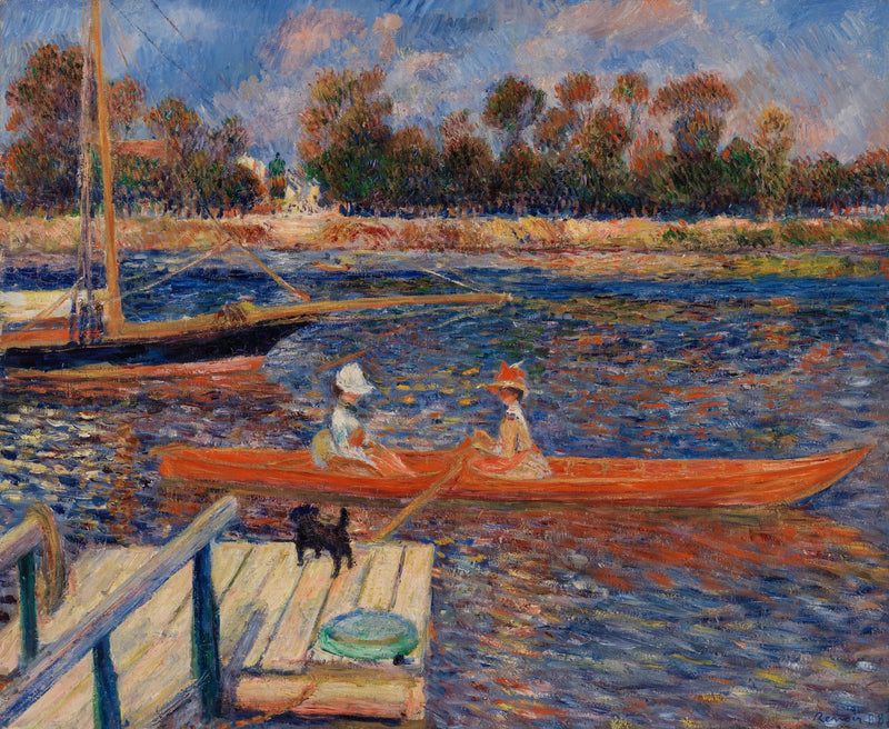 Die Seine in Argenteuil (Die Seine in Argenteuil) - Pierre-Auguste Renoir