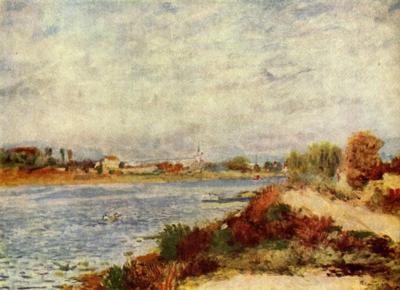 Die Seine in Argenteuil - Pierre-Auguste Renoir
