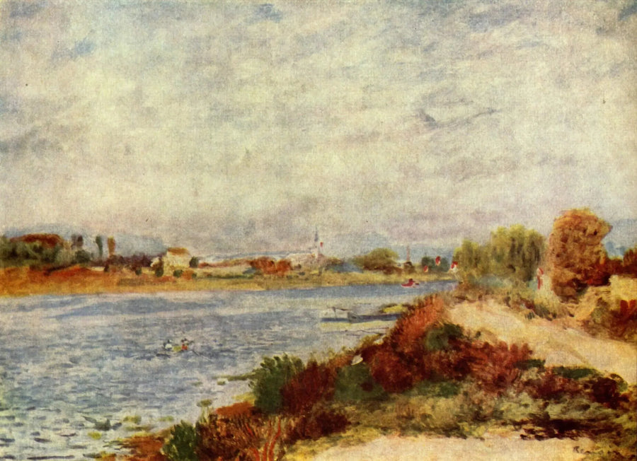 Die Seine in Argenteuil - Pierre-Auguste Renoir