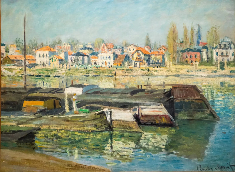 Die Seine in Asnières - Claude Monet