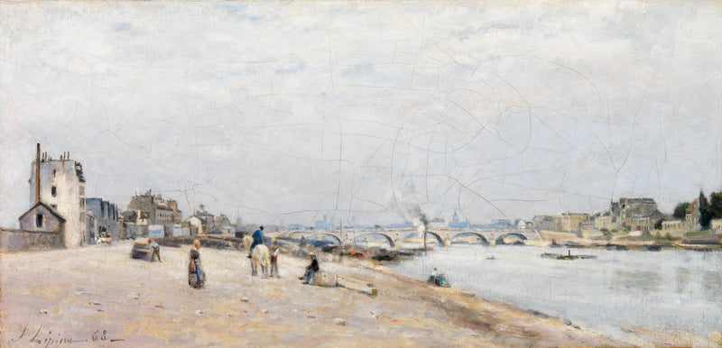 Die Seine bei Bercy - Stanislas Lépiné