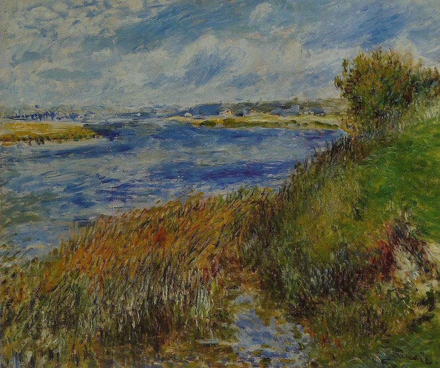 Die Seine in Champrosay - Pierre-Auguste Renoir