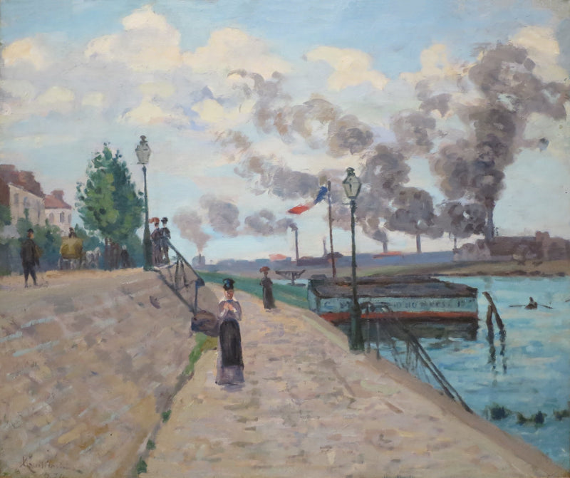 Die Seine bei Charenton - Armand Guillaumin