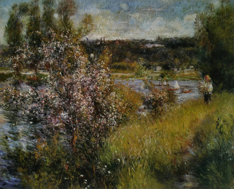 Die Seine in Chatou - Pierre-Auguste Renoir