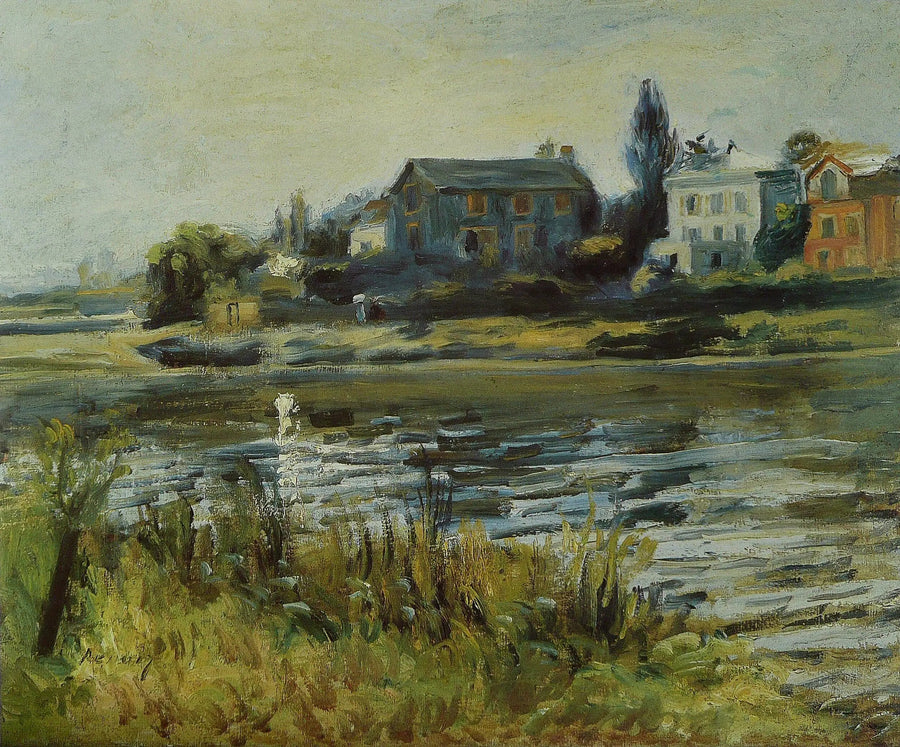 Die Seine in Chatou - Pierre-Auguste Renoir