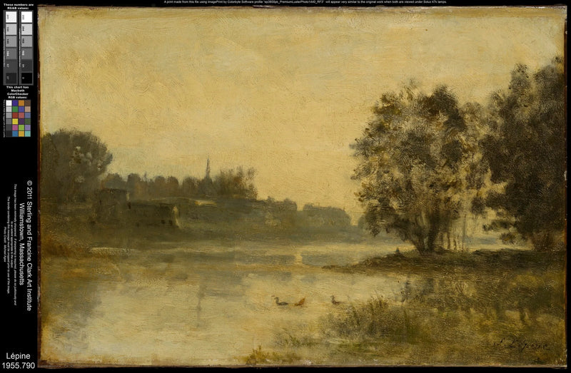 Die Seine in Conflans-Sainte-Honorine - Stanislas Lépine
