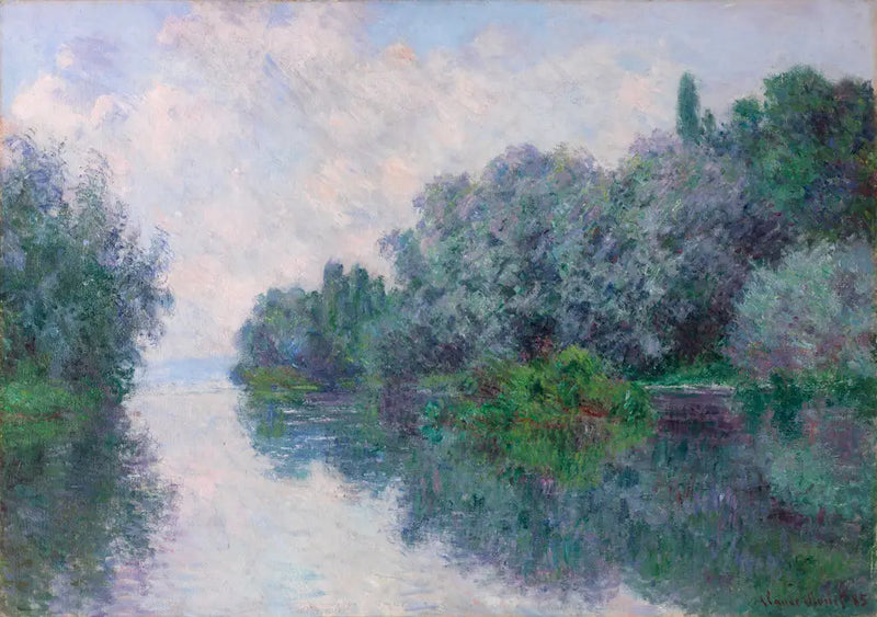 Die Seine in Giverny - Claude Monet