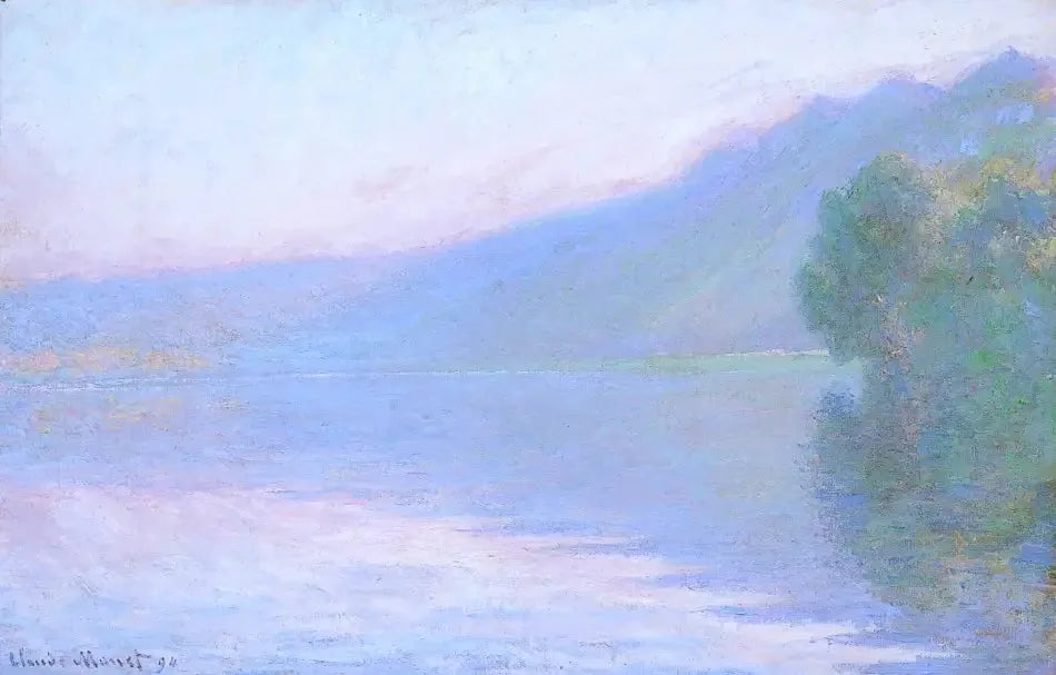 La Seine à Port-Villez - Claude Monet image 1 copie de tableau peinte à la main
