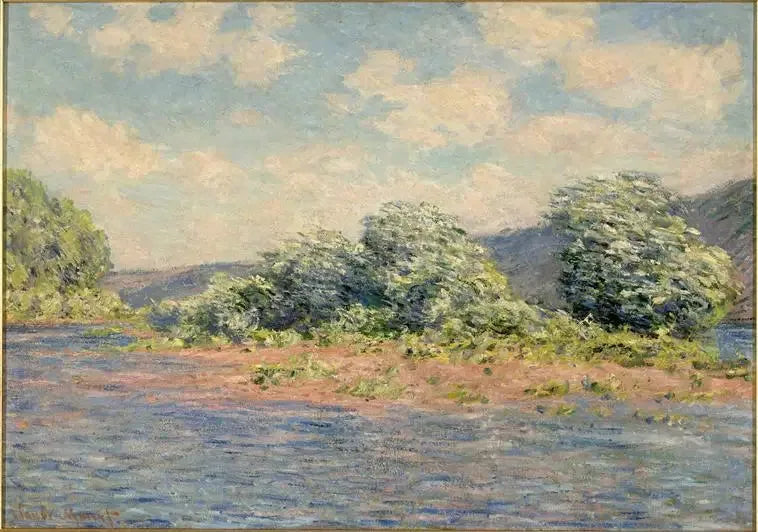 La Seine à Port-Villez - Claude Monet image 1 copie peinte à la main à l’huile