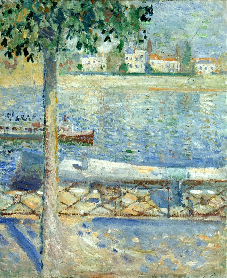 Die Seine in Saint-Cloud - Edvard Munch