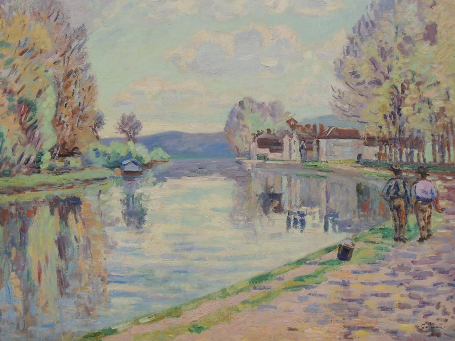 Die Seine bei Samois - Armand Guillaumin
