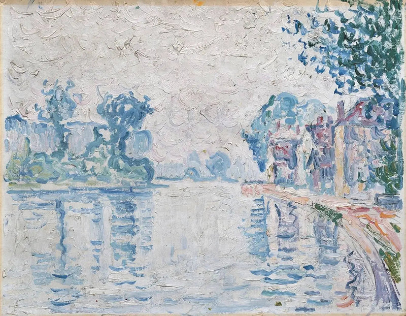 Die Seine in Samois - Paul Signac