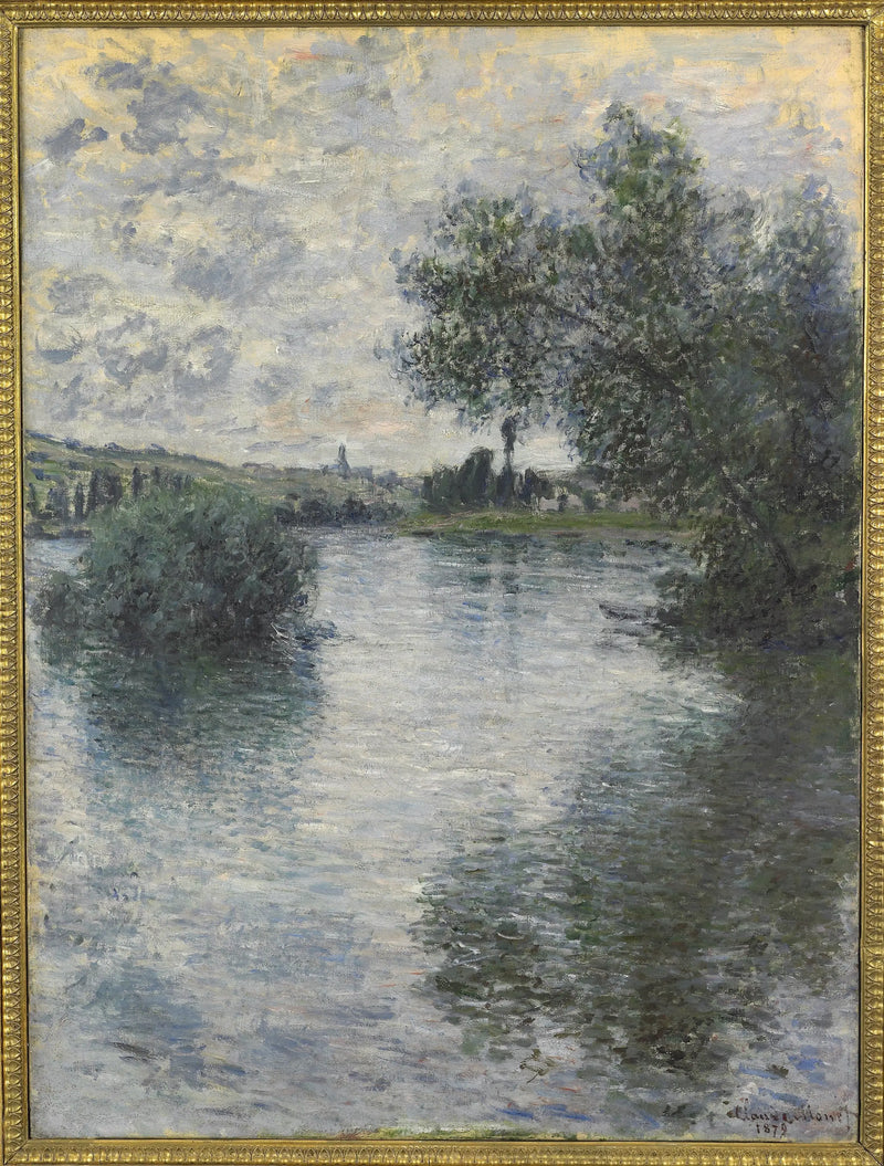 Die Seine bei Vétheuil - Claude Monet
