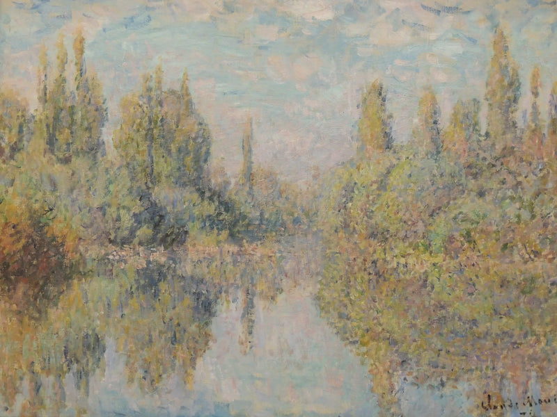 Die Seine bei Vetheuil - Claude Monet